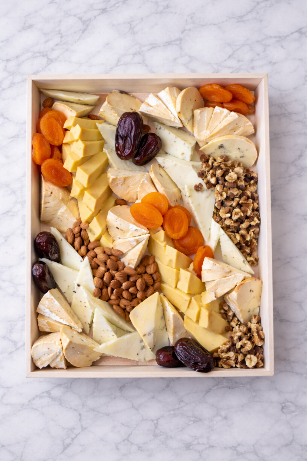 a box filled with different types of food