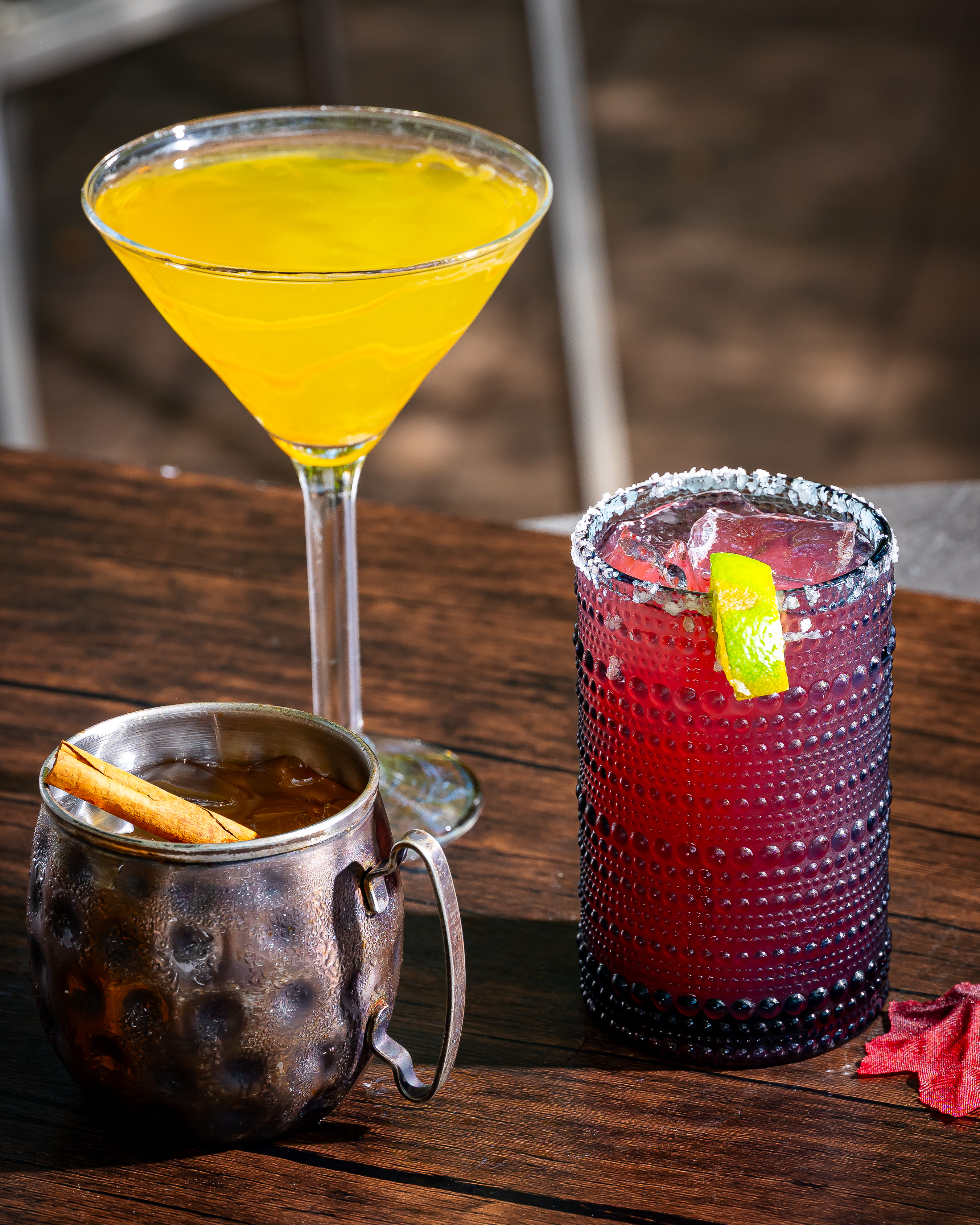 a group of people sitting at a table