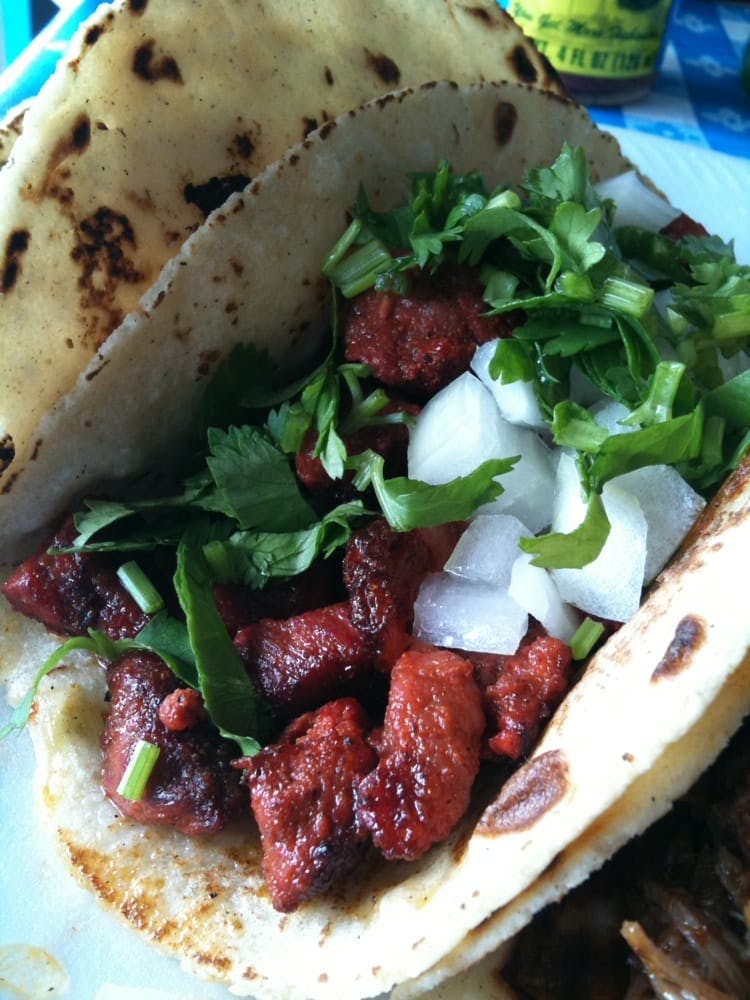 a close up of a plate of food
