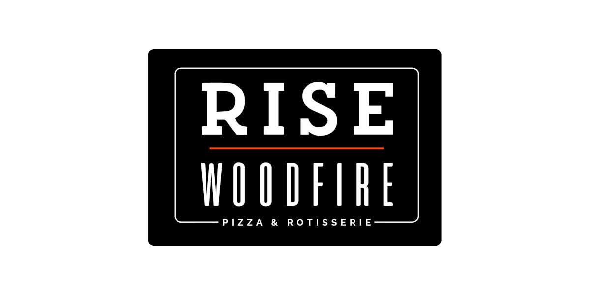 Rise Woodfire Pizza & Rotisserie restaurant logo - View nutrition facts, calories, and macros for menu items at 2 N B St, San Mateo, CA 94401