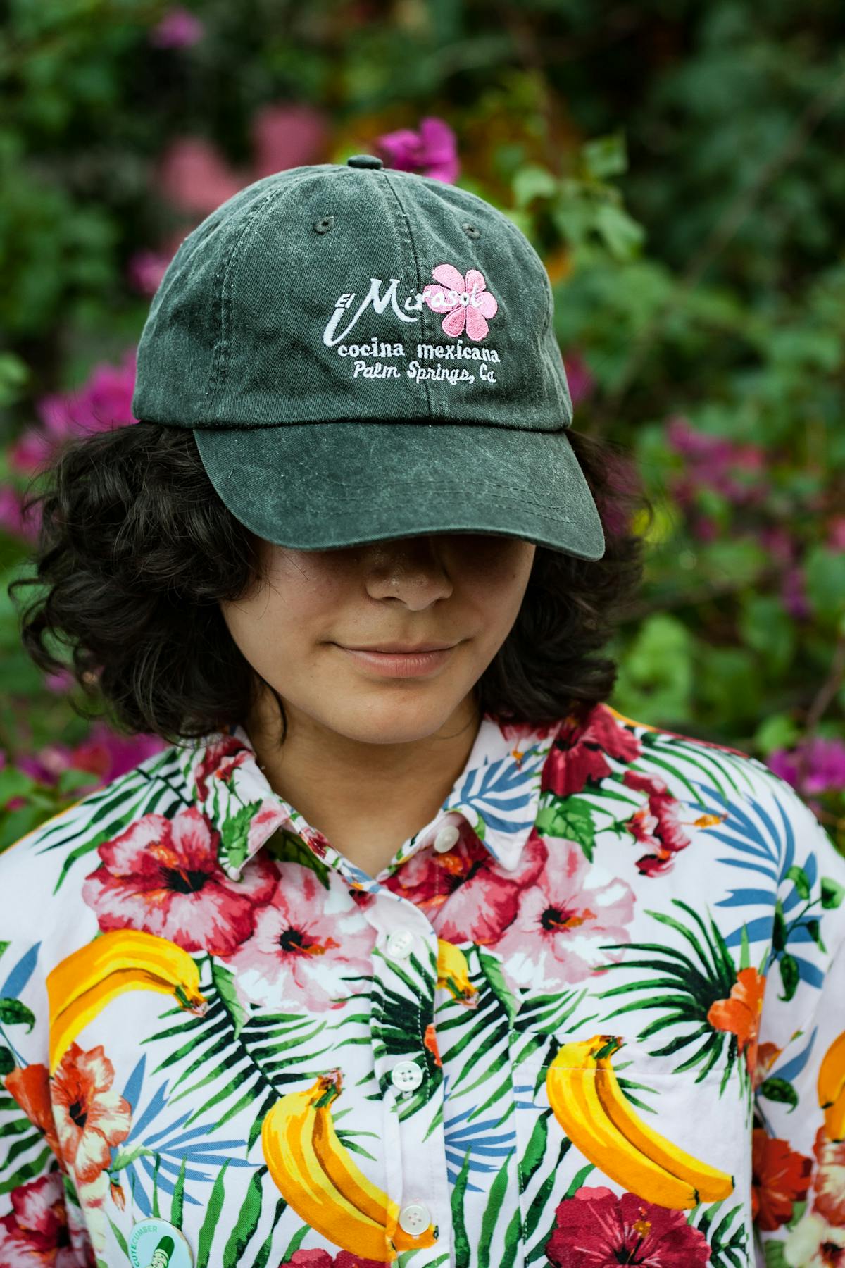 black hat with logo