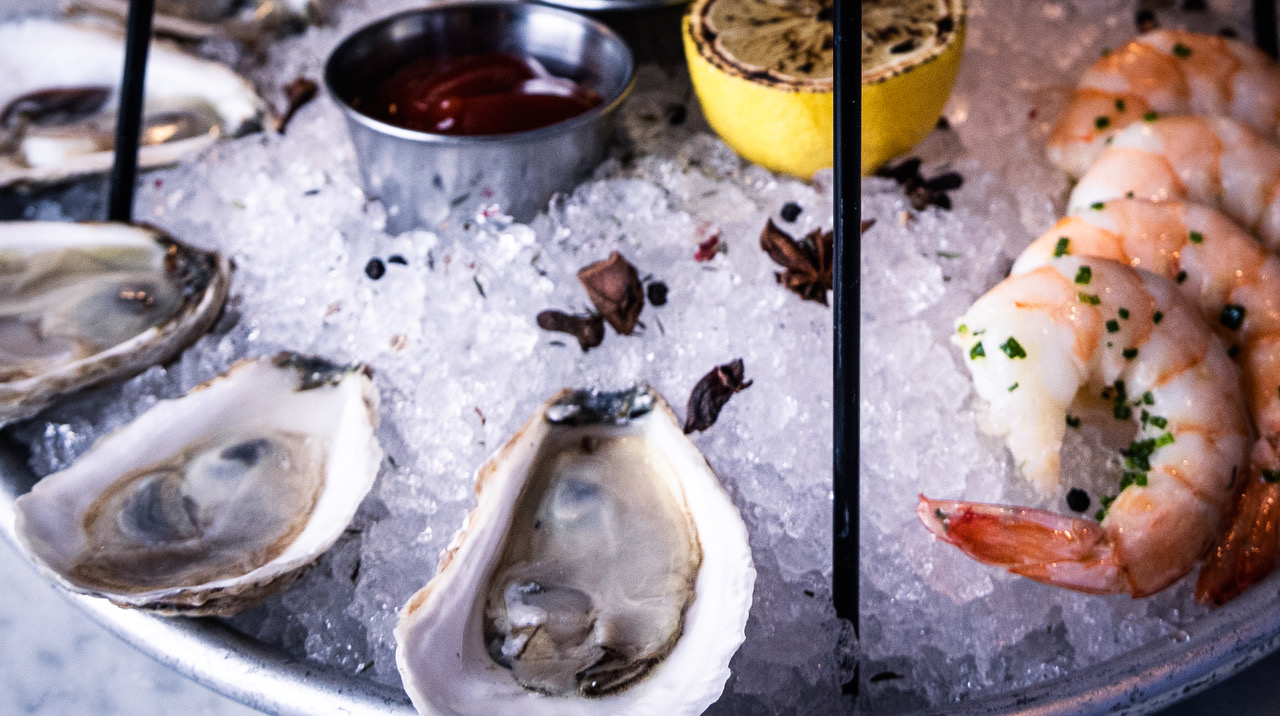 a close up of a plate of food