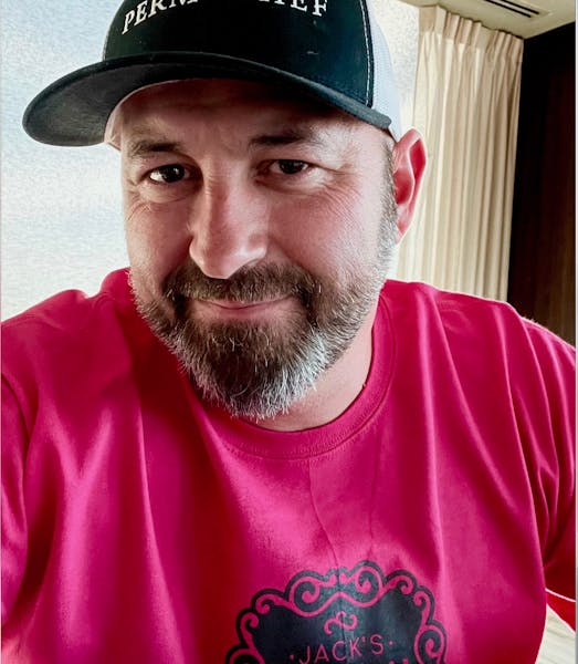 a man wearing a hat