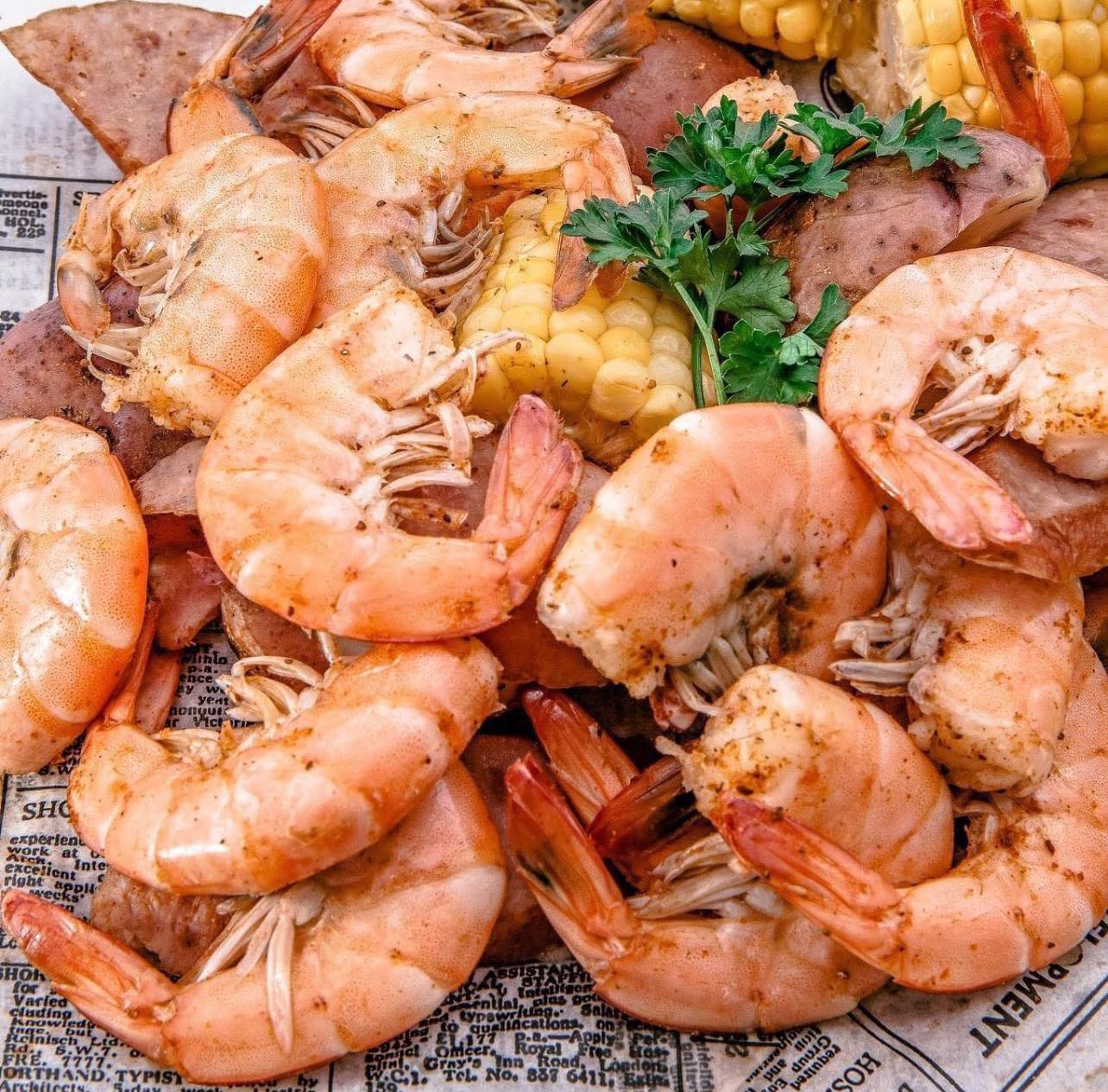 a plate of food on a table