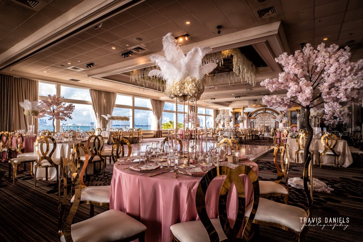 a dining room table