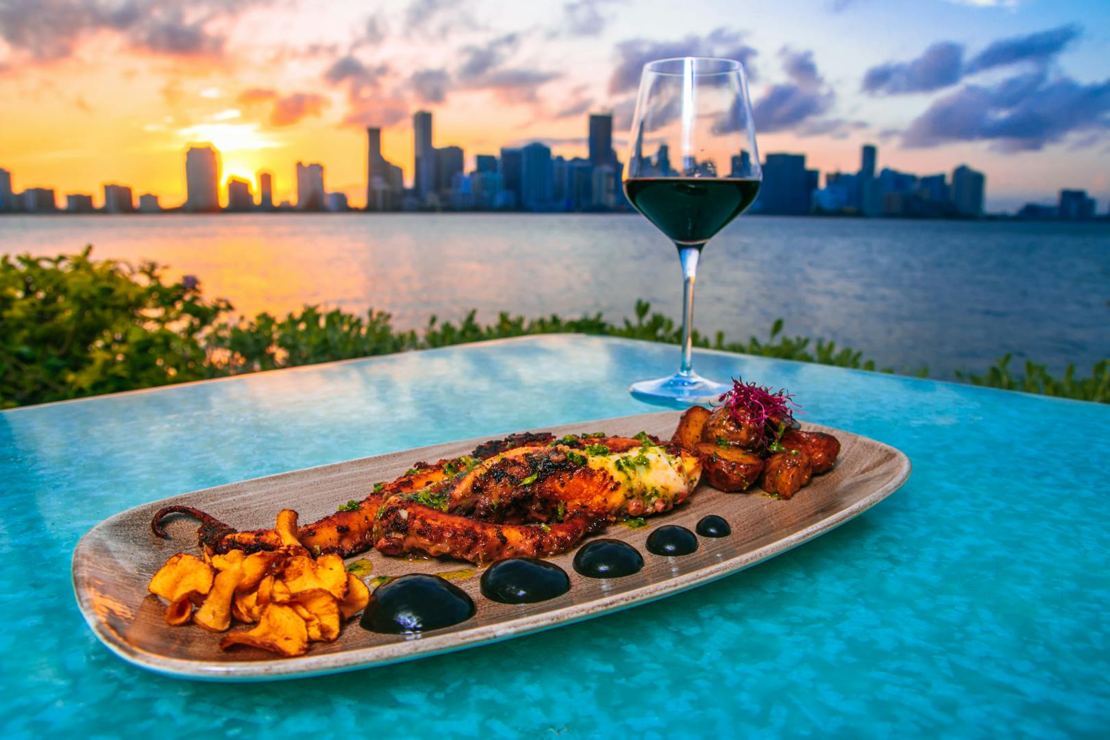 Menus | The Rusty Pelican in Miami, FL