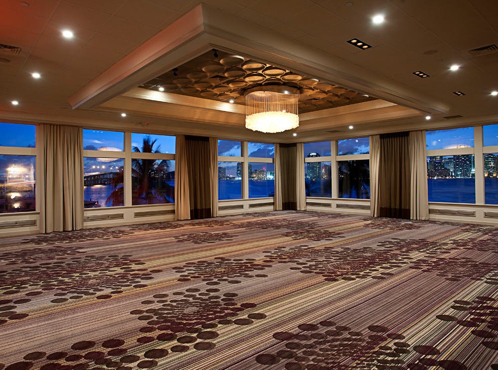 a large room