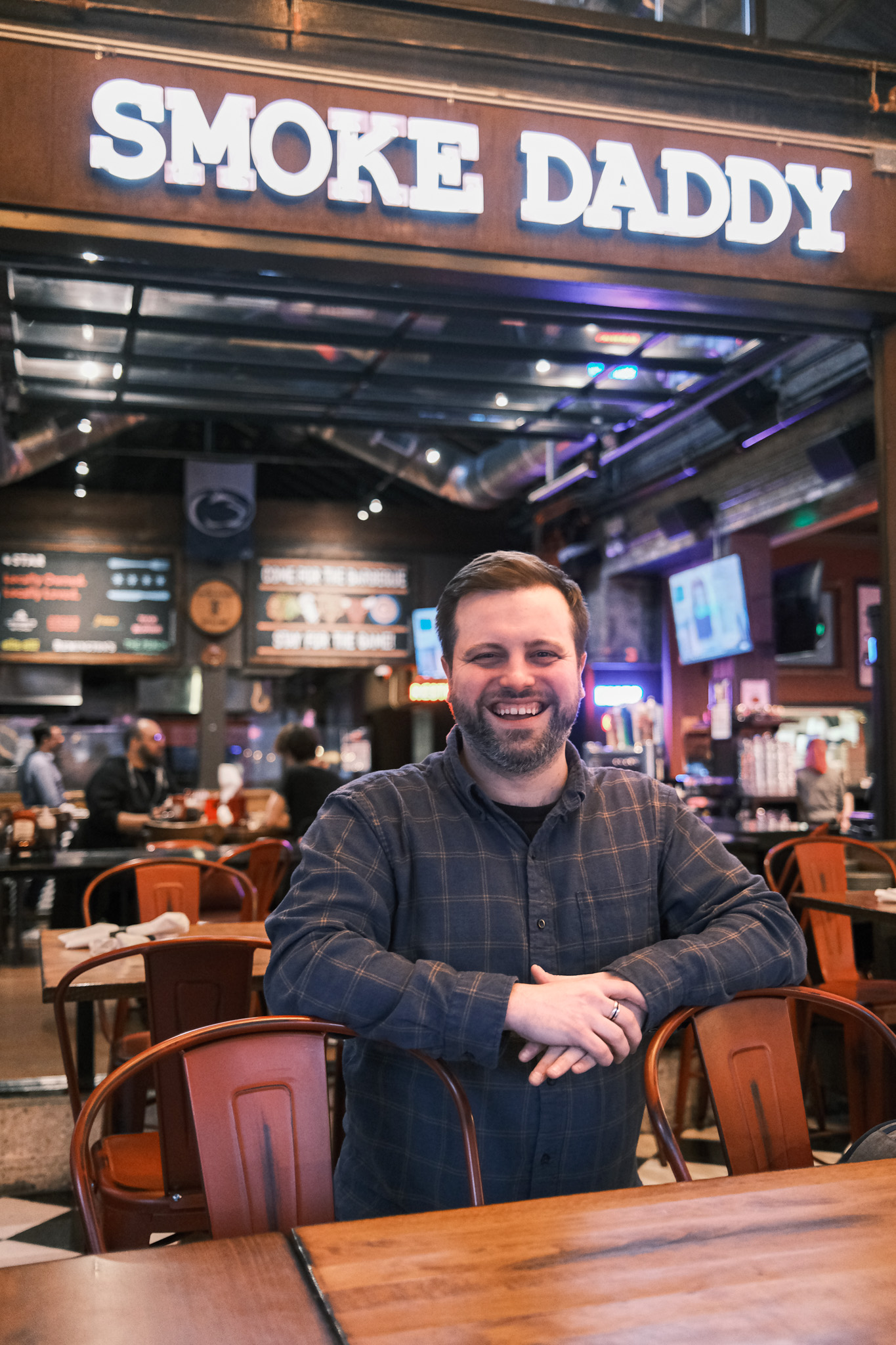 a close up of a person