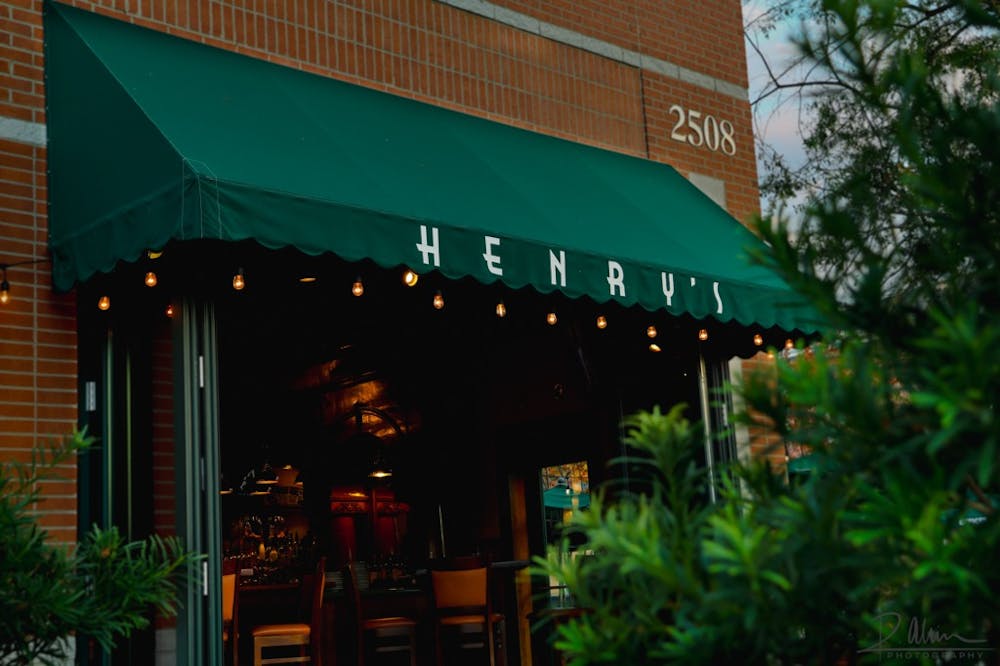 a store front at day