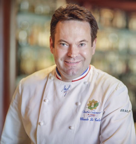 chef Claude Le Tohic smiling at the camera