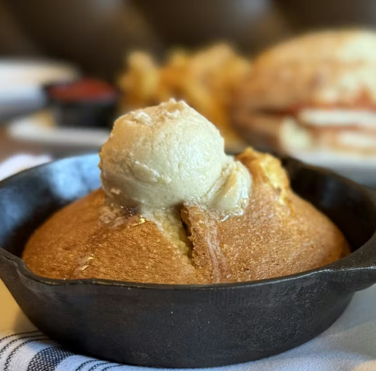 a close up of a bowl of food
