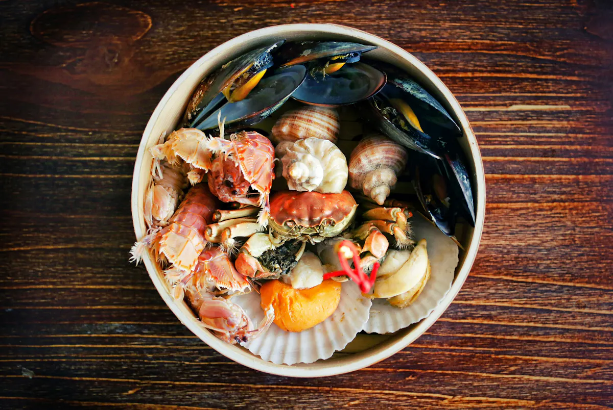 a bowl of food on a plate