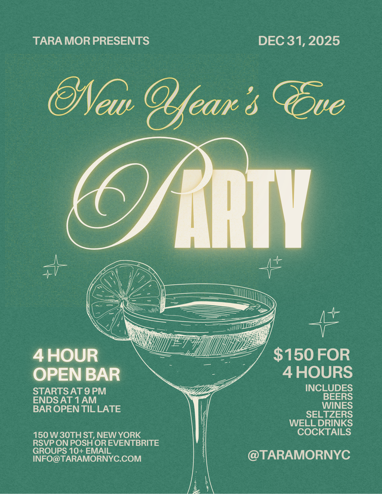 NYE at Tara Mor