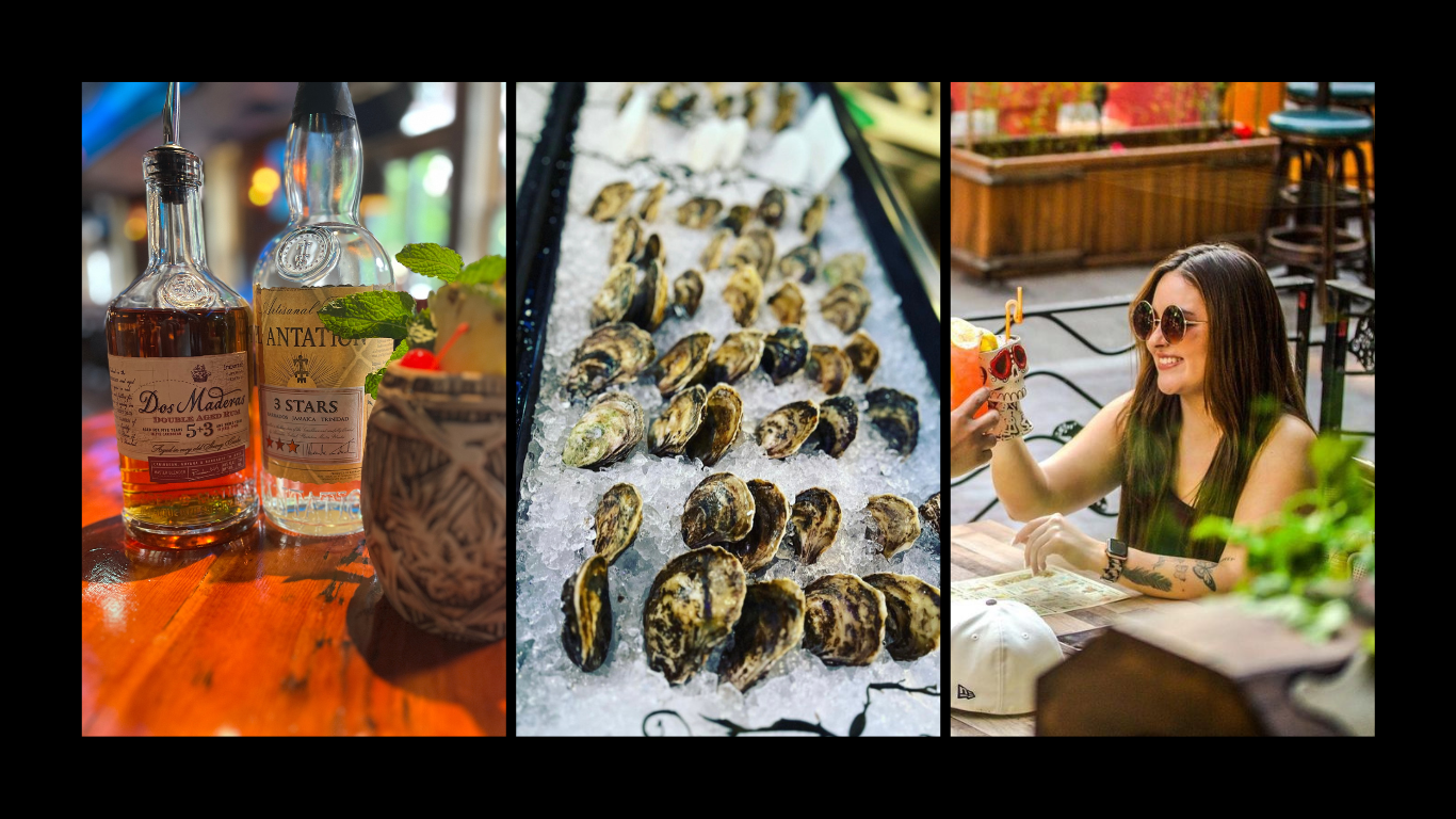 a person sitting on a table