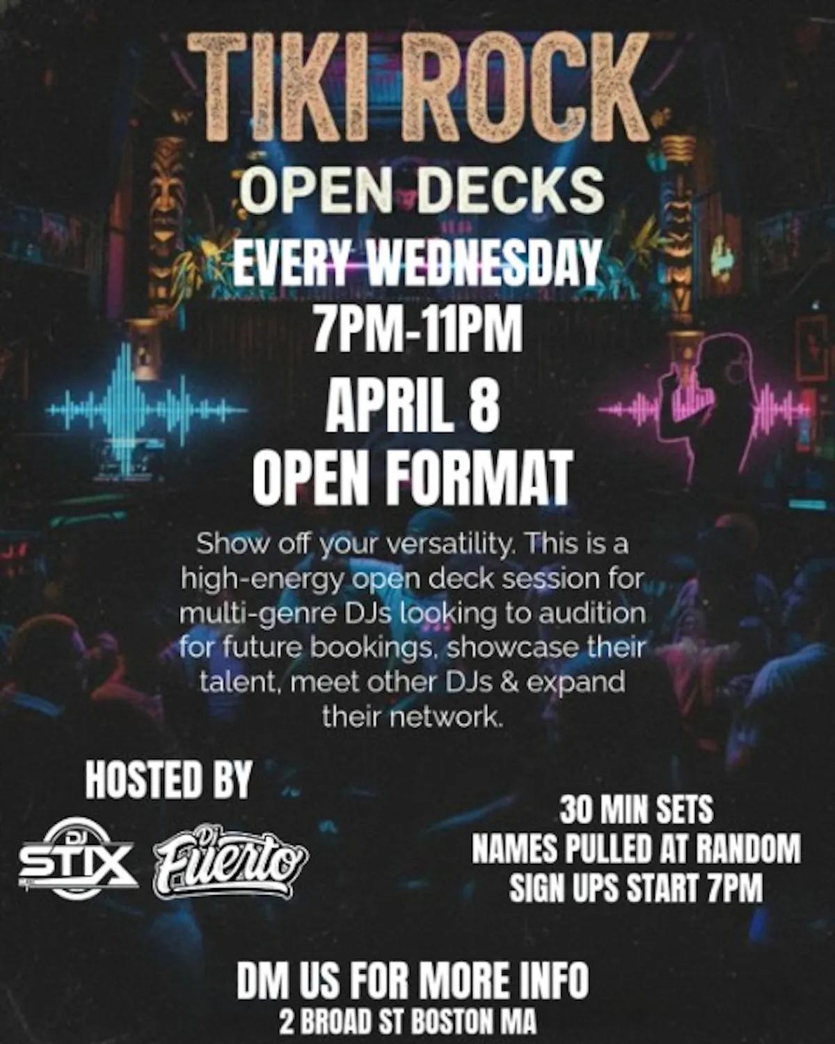 a poster for a concert