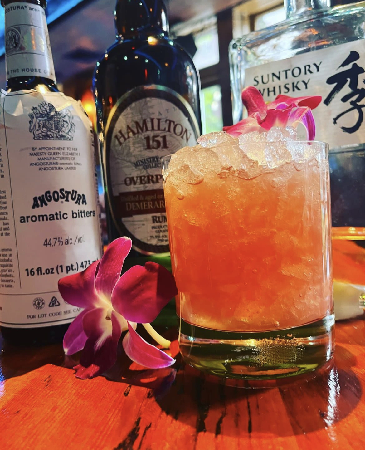 a bottle of wine on a table