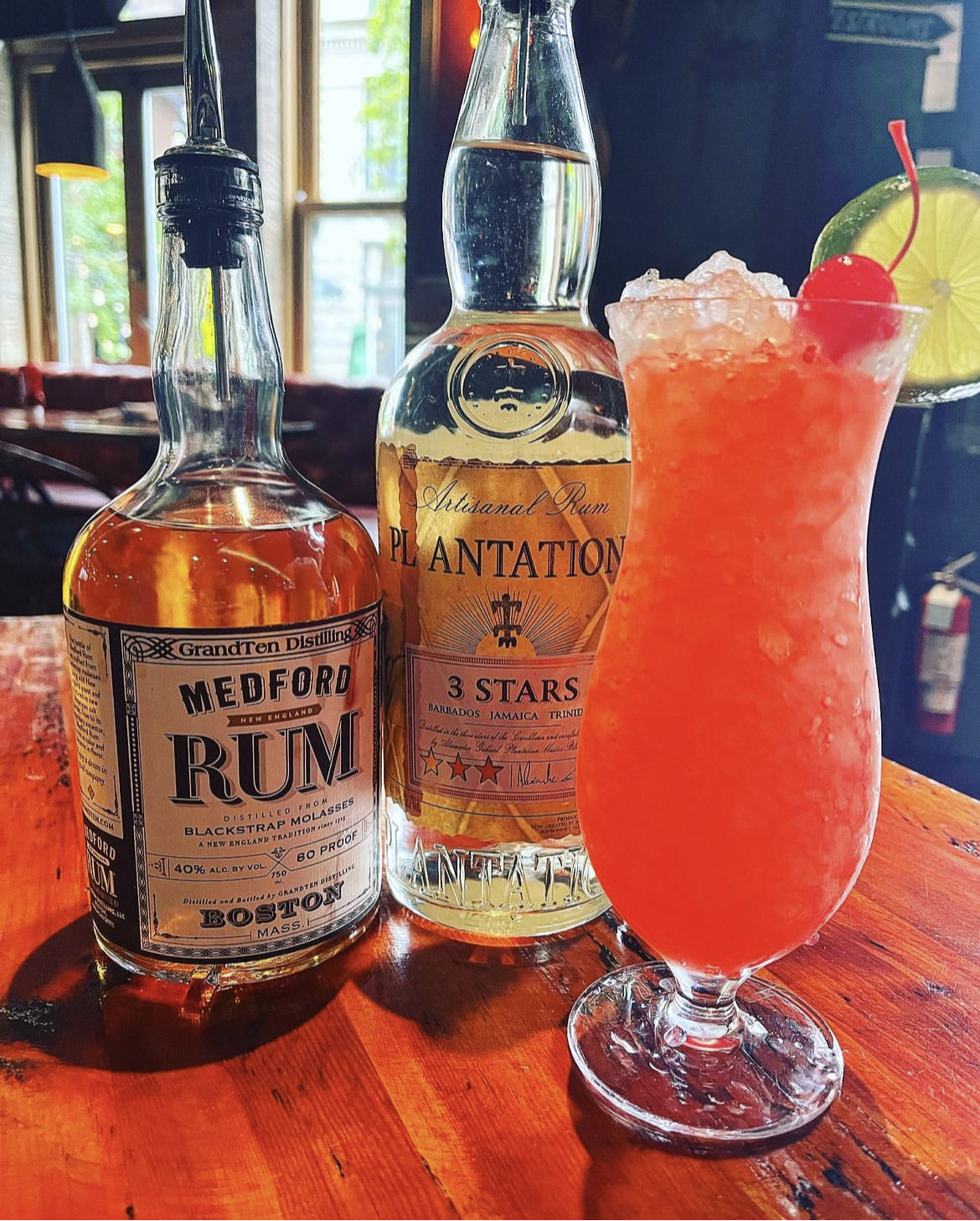 a bottle of wine on a table