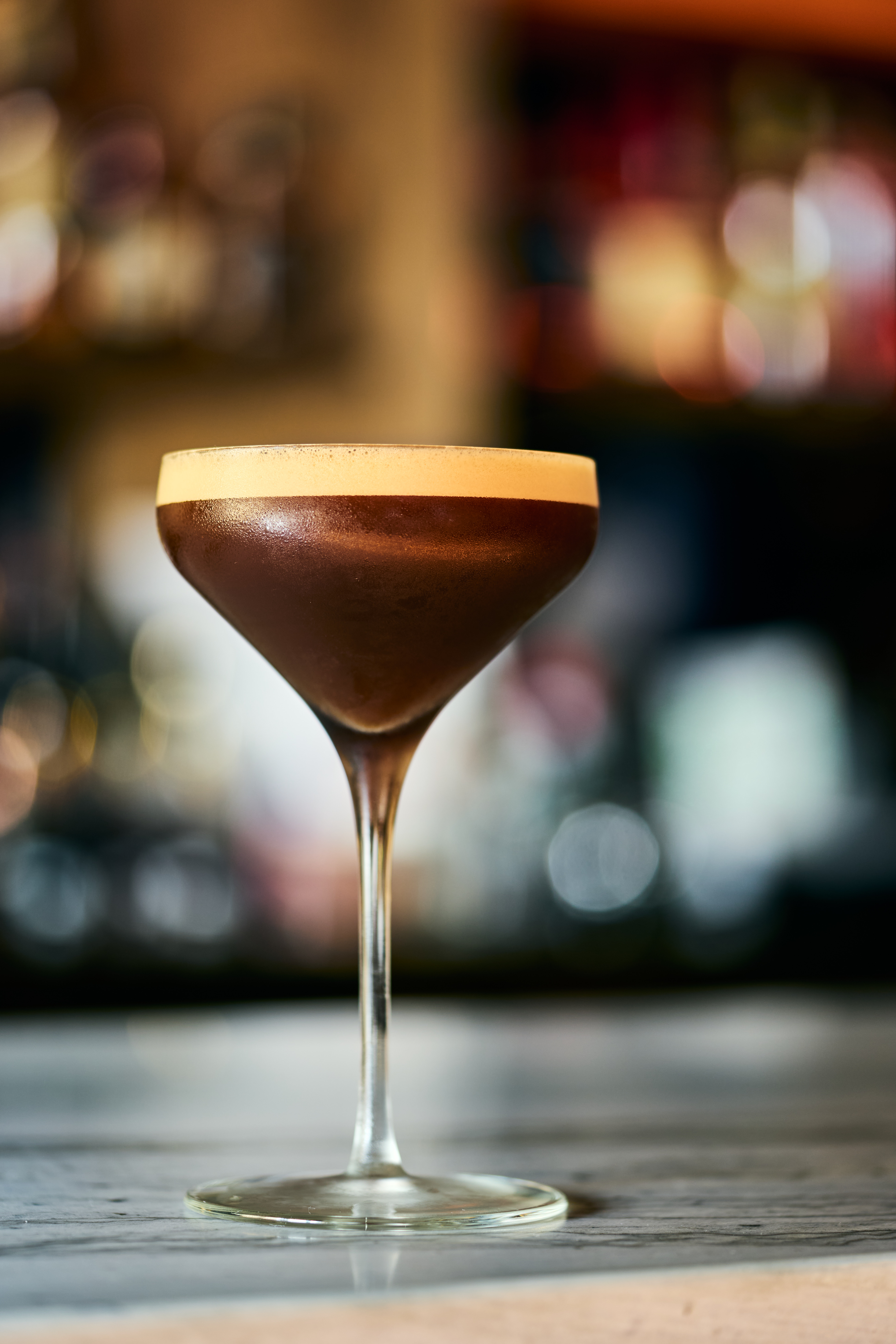 a close up of a wine glass