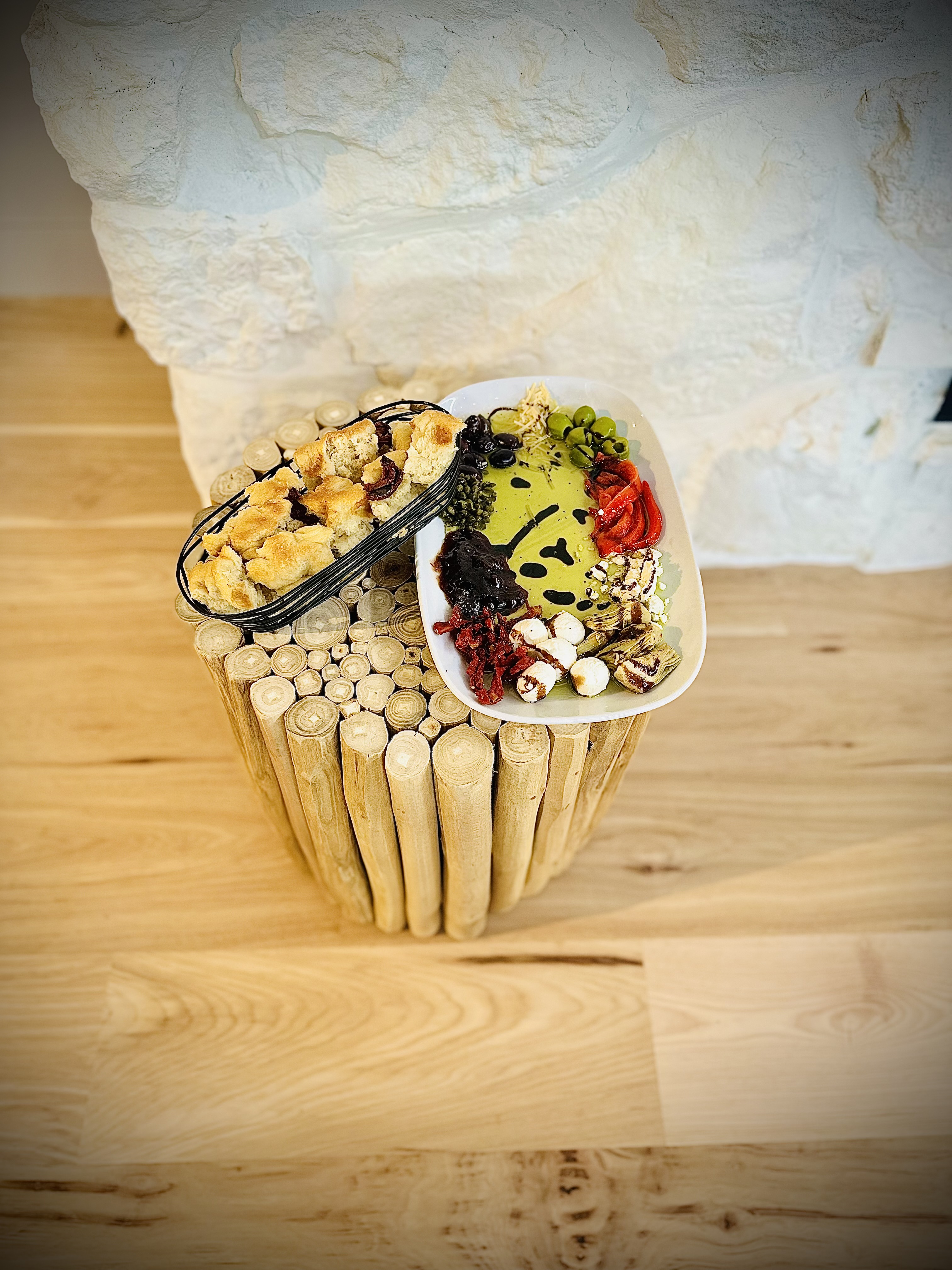 a piece of cake sitting on top of a wooden table