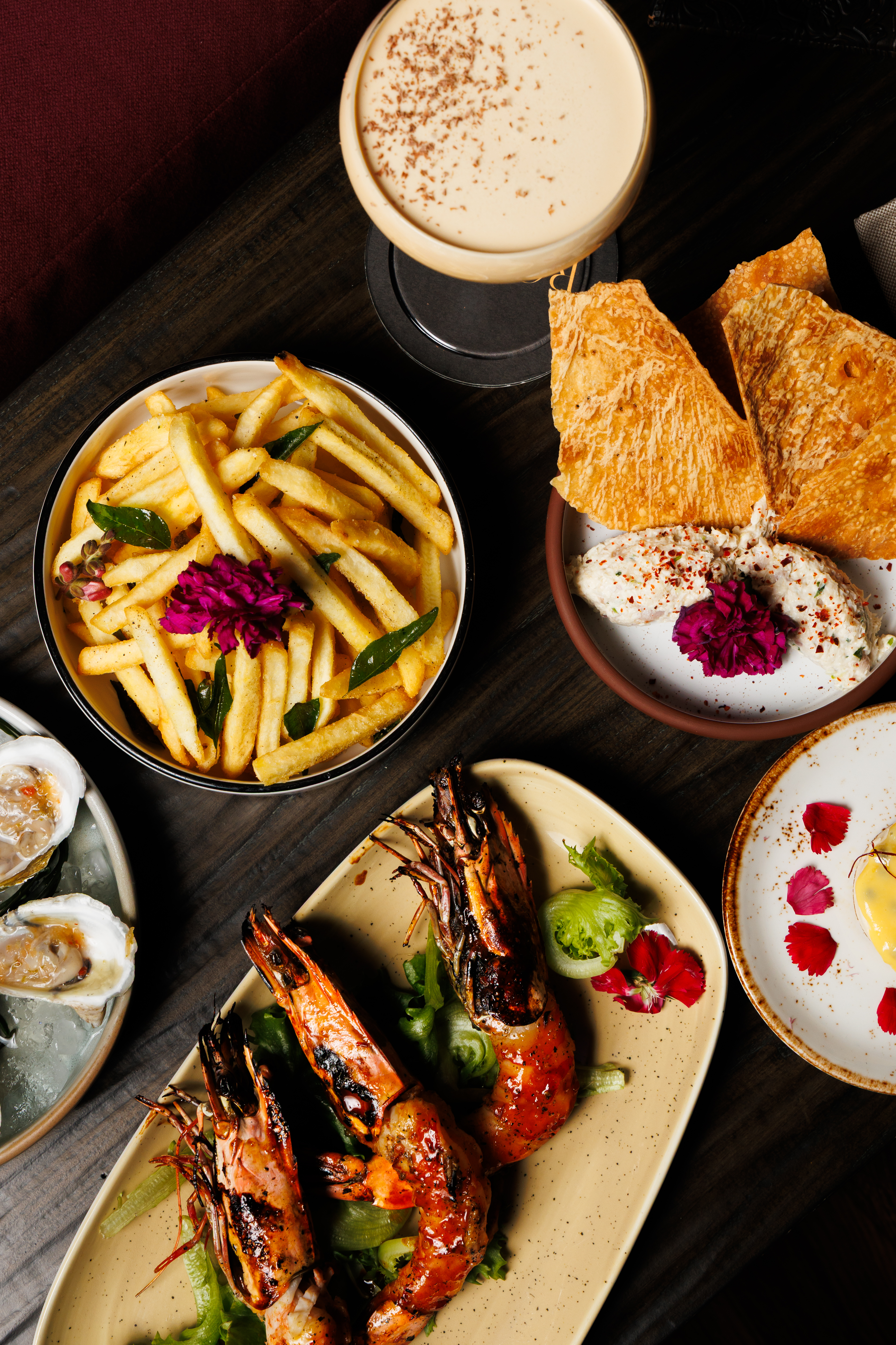 a bunch of food on a plate