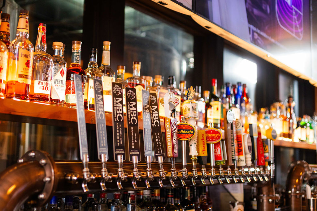a bottle of wine on a table