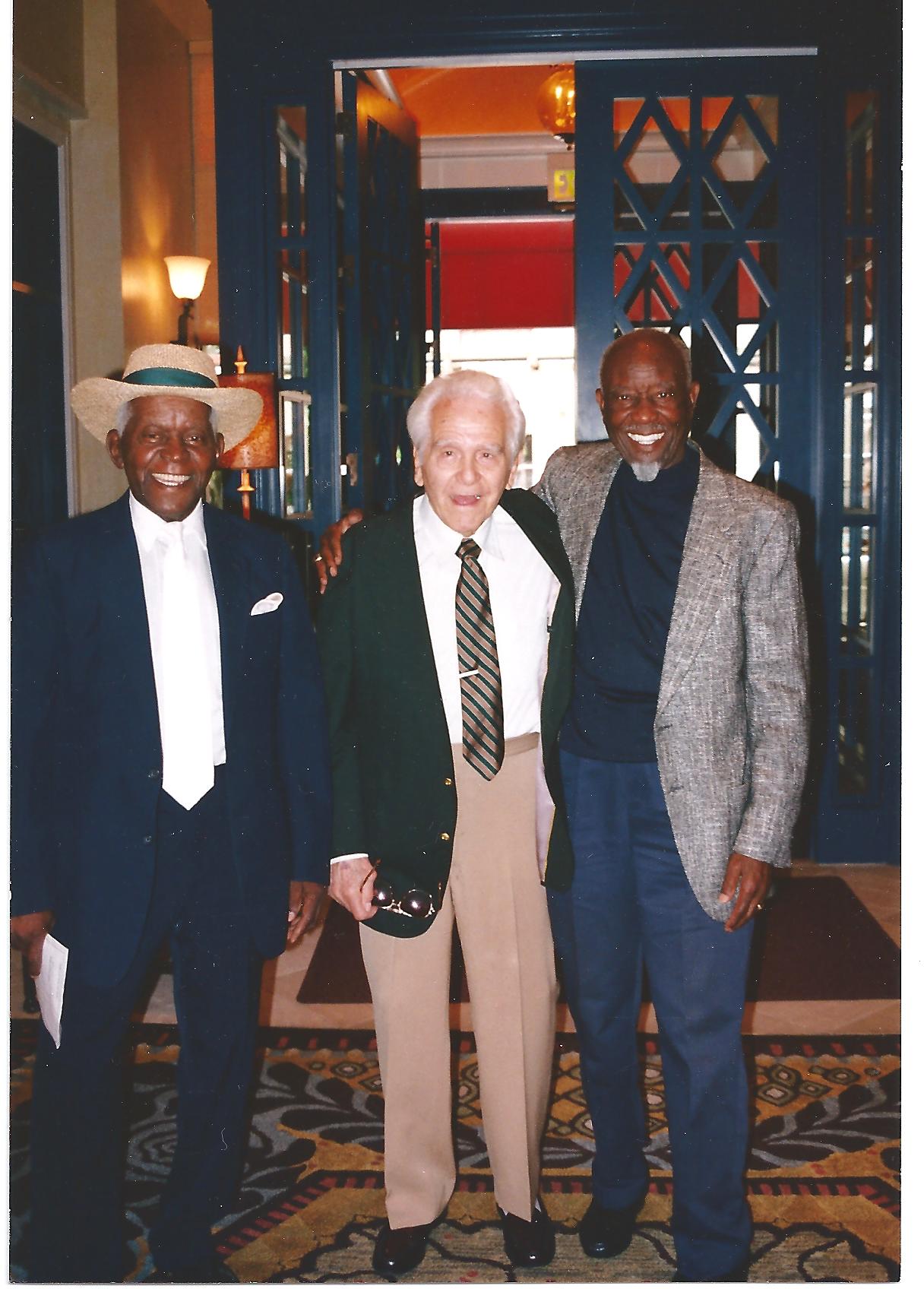 a group of people posing for the camera