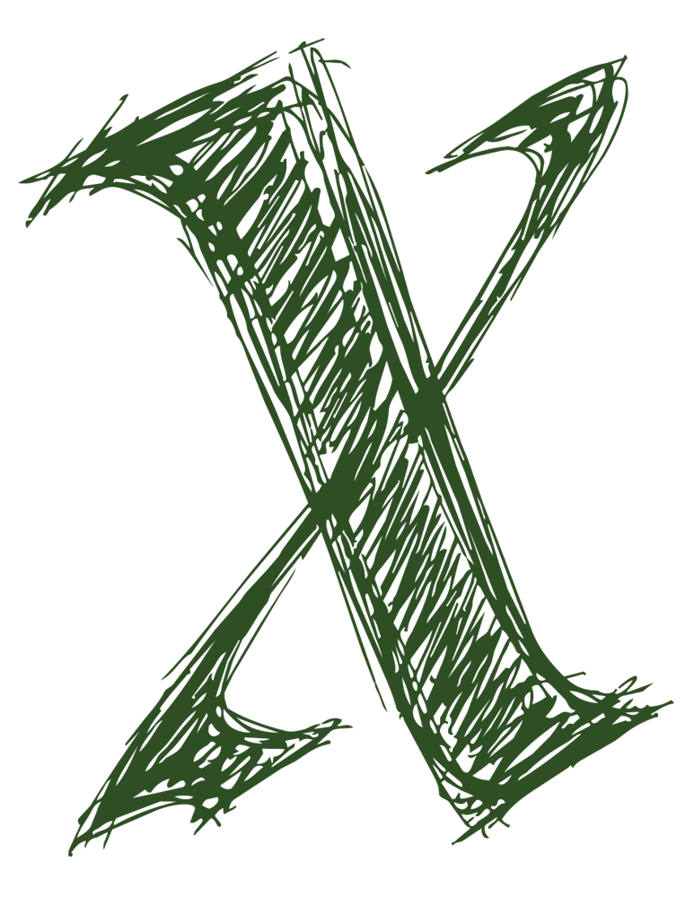 a green logo with white text