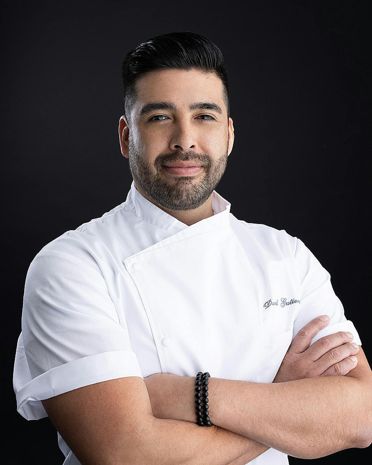 a man looking at the camera