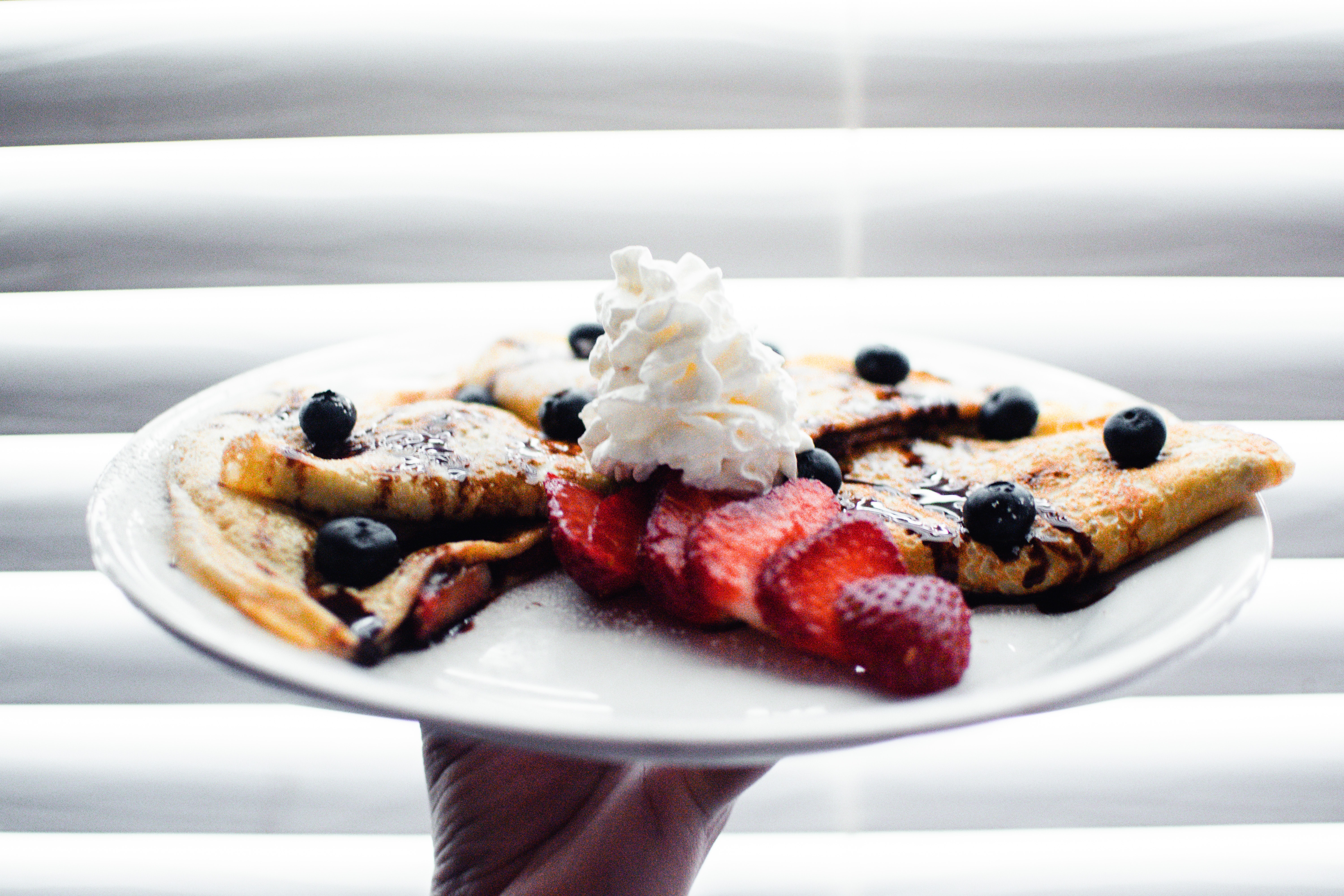 a piece of cake on a plate