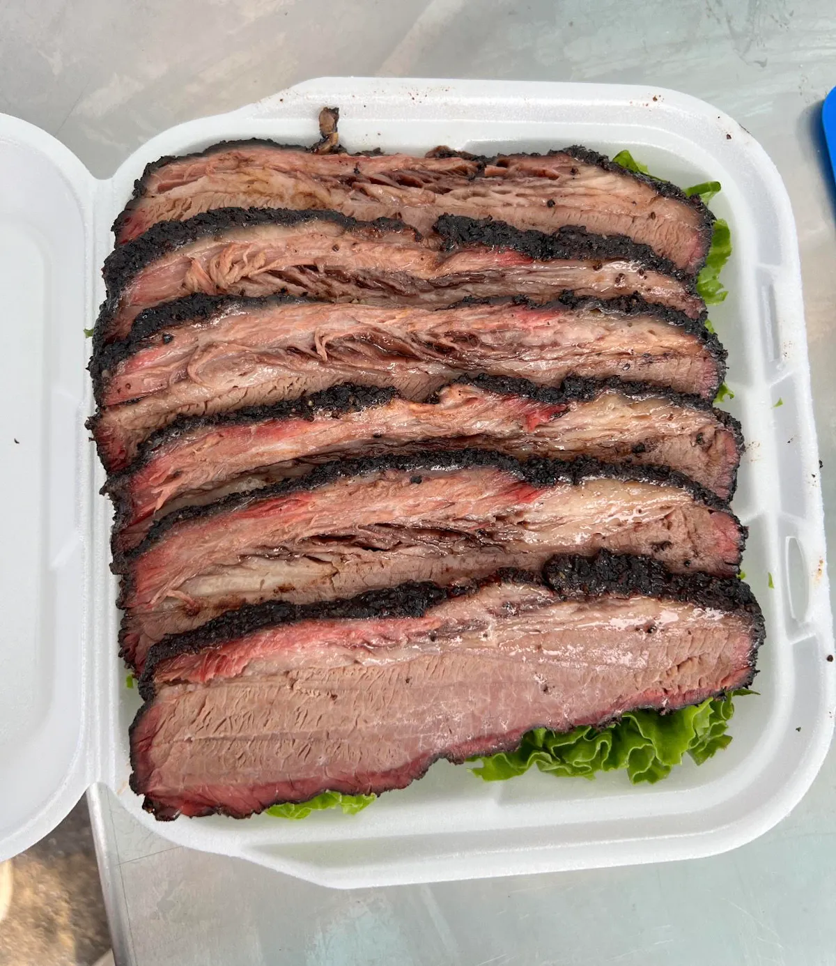 a piece of chocolate cake on a tray