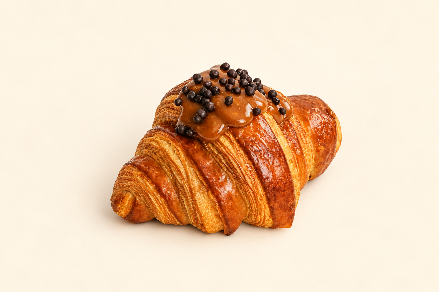 Salted Caramel Croissant