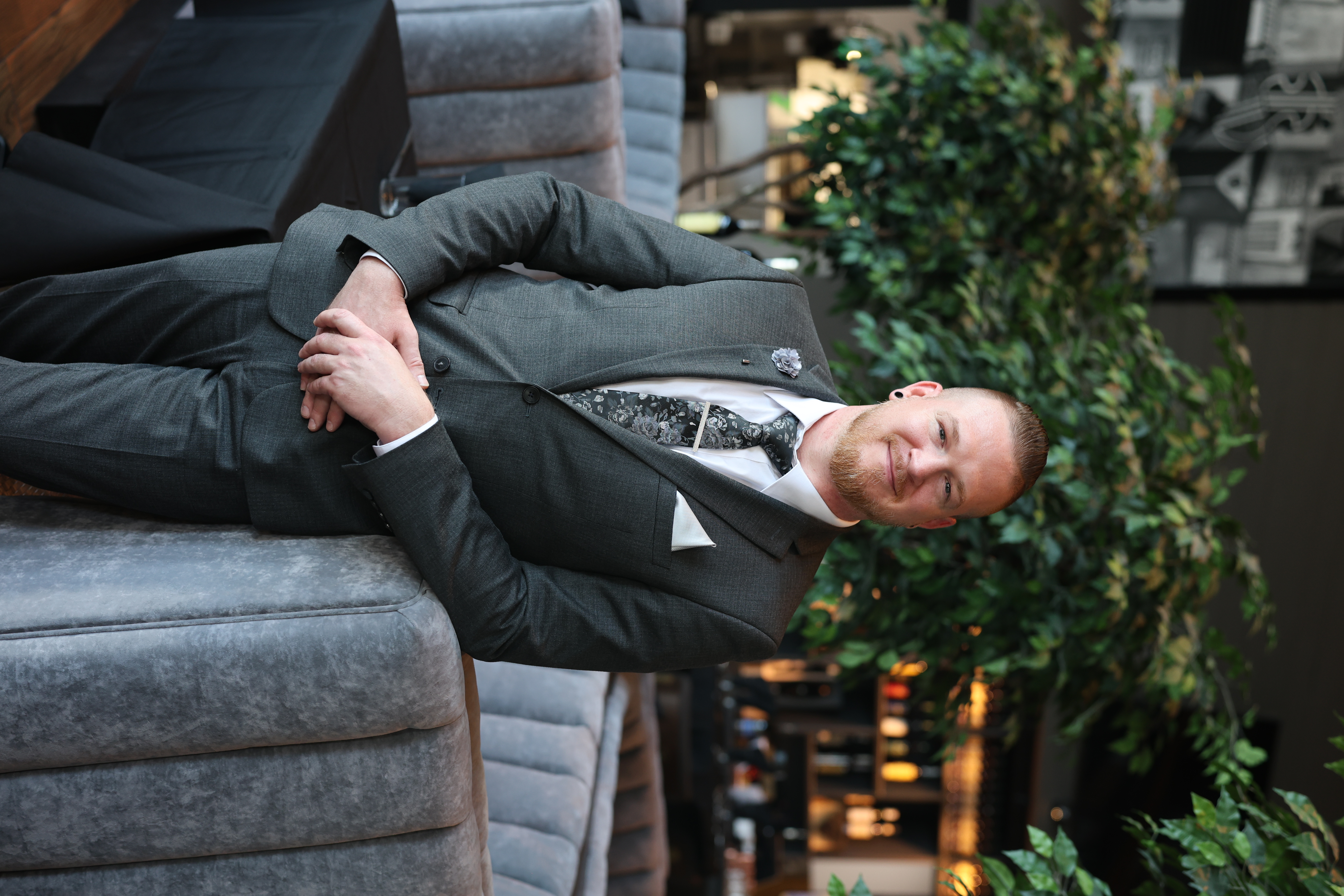 a person posing for a photo