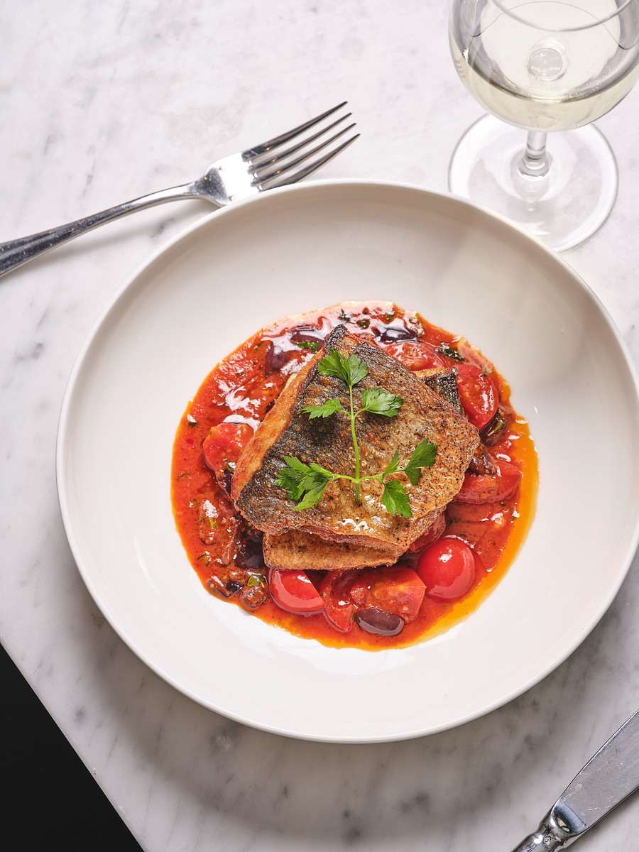 Mediterranean branzino 