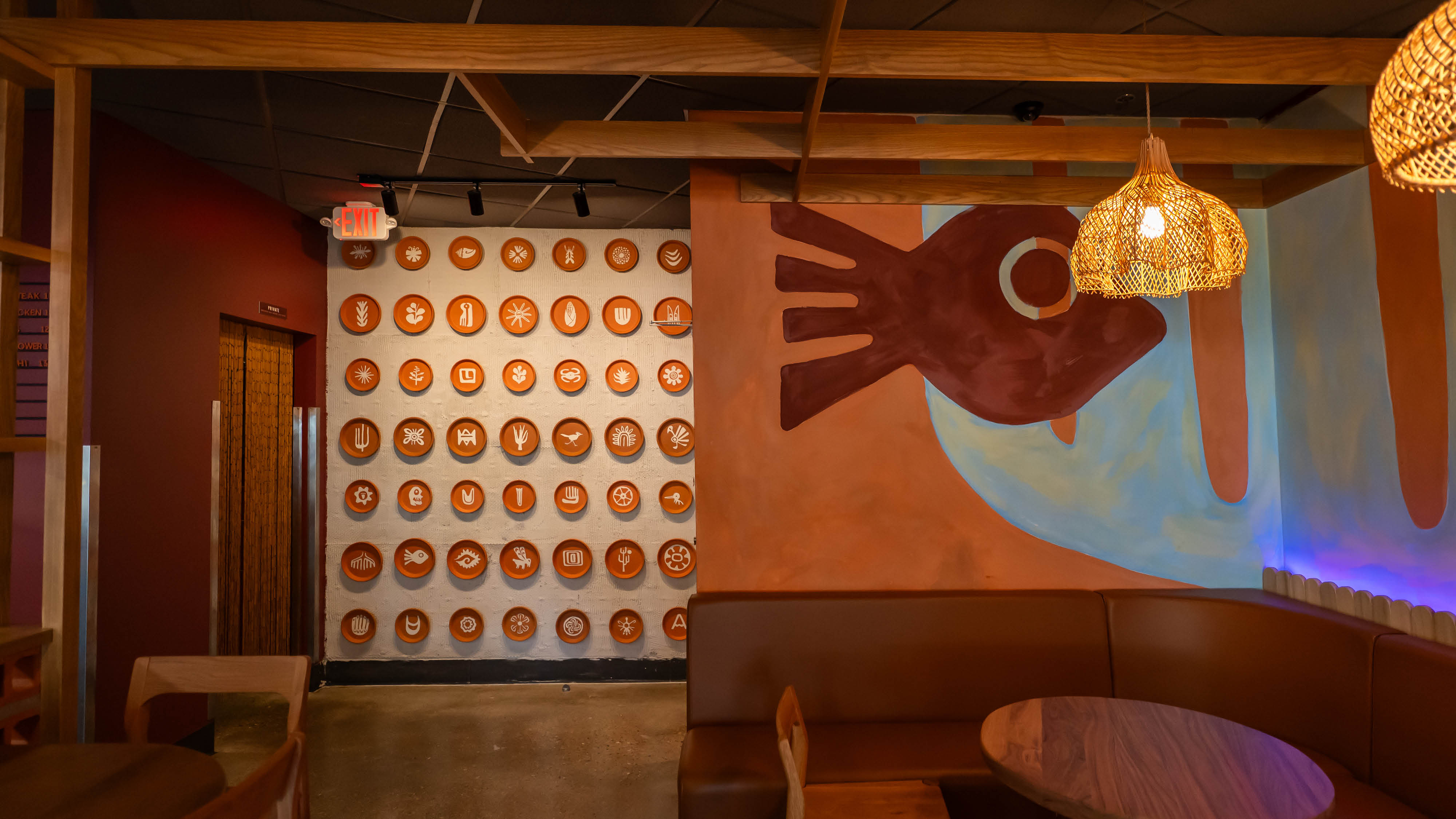 The interior of HWY1 Baja Bowls & Burritos on Monroe Street