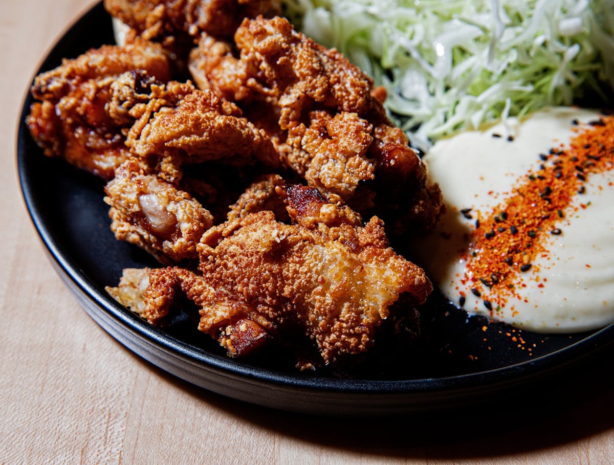 a plate of food