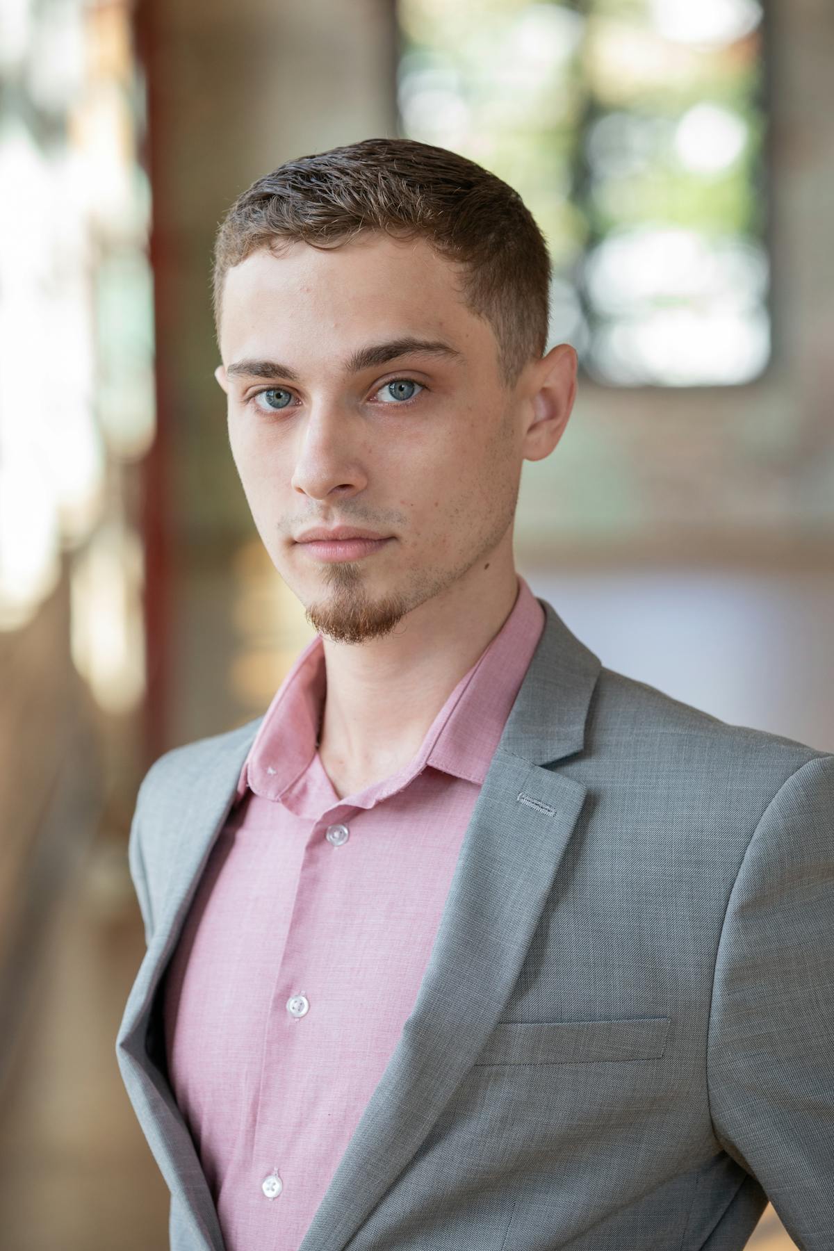 a man wearing a suit and tie