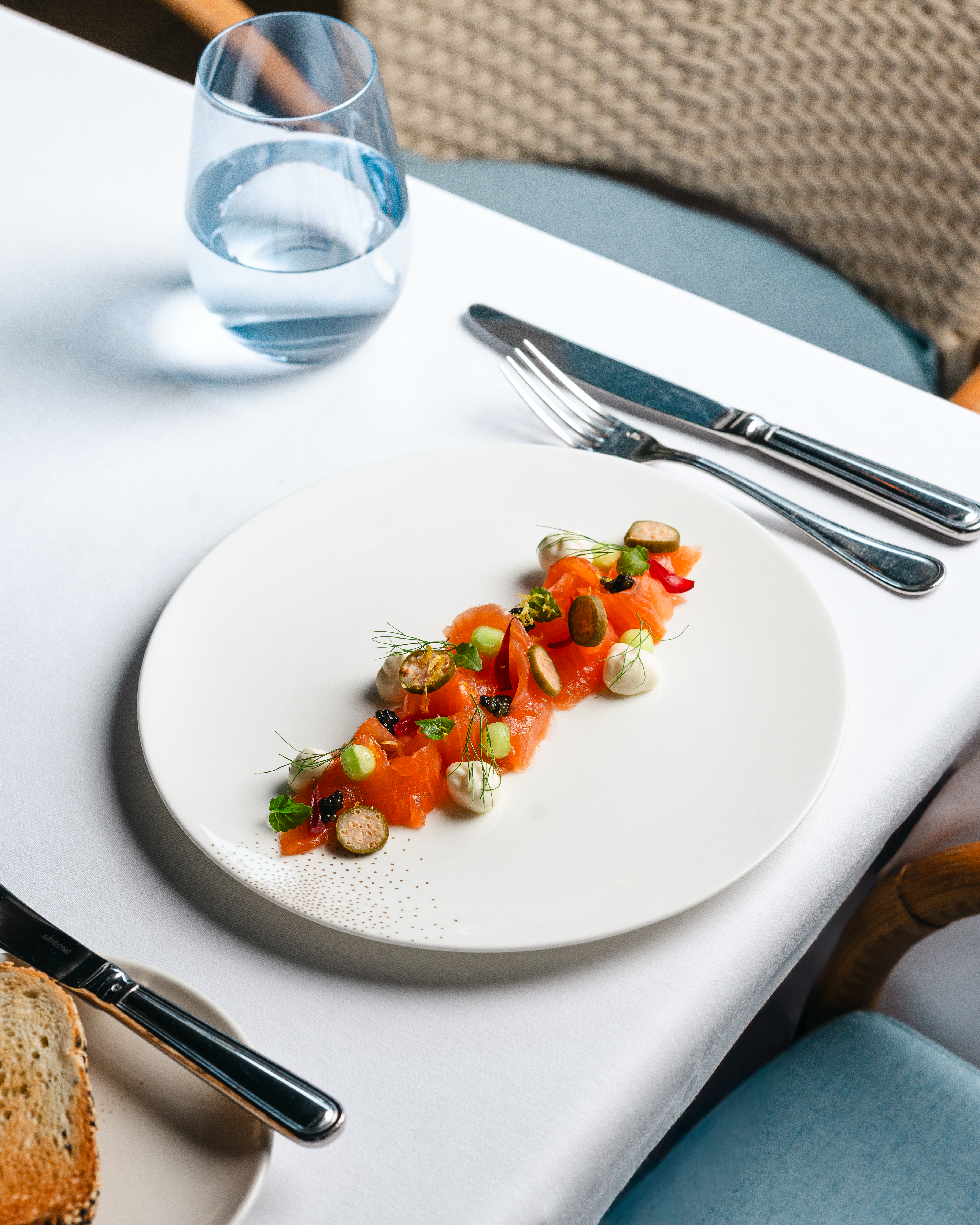 a plate with veggies