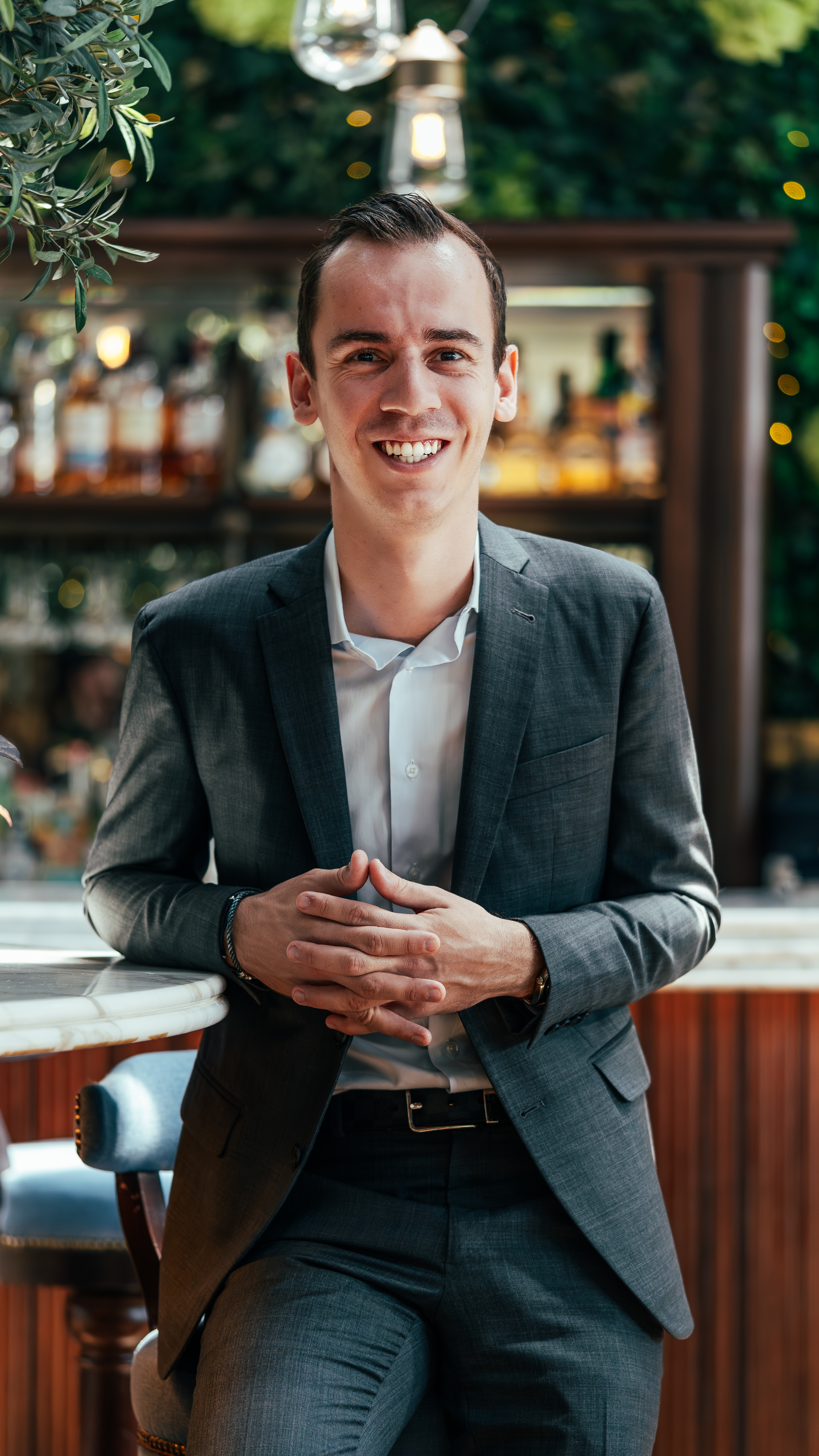 a man wearing a tuxedo