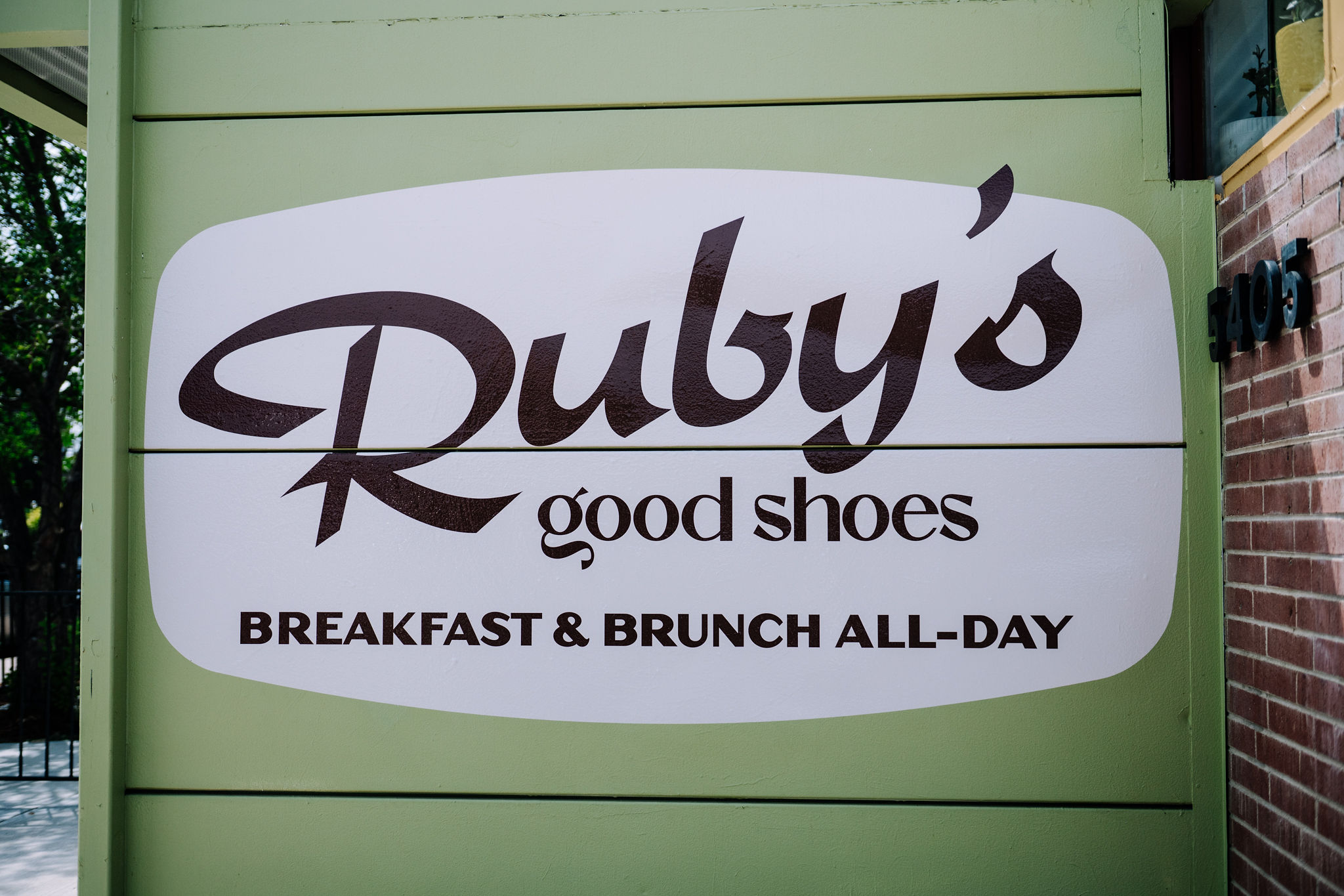 a close up of a sign