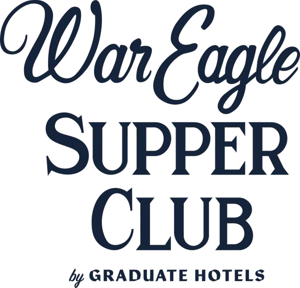 Graduate Auburn: War Eagle Supper Club logo