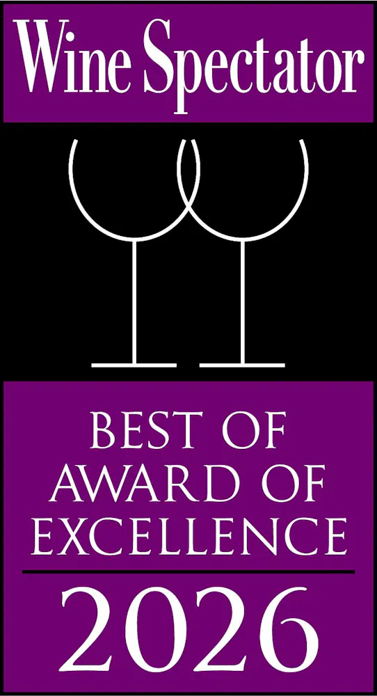 Wine Spectator 2026 Best of Award of Excellence