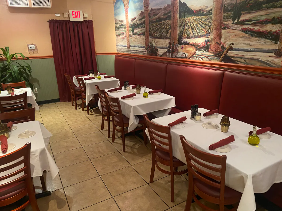 a dining room table