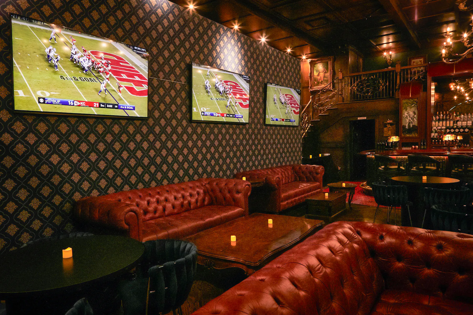 a screenshot of a video game in the living room
