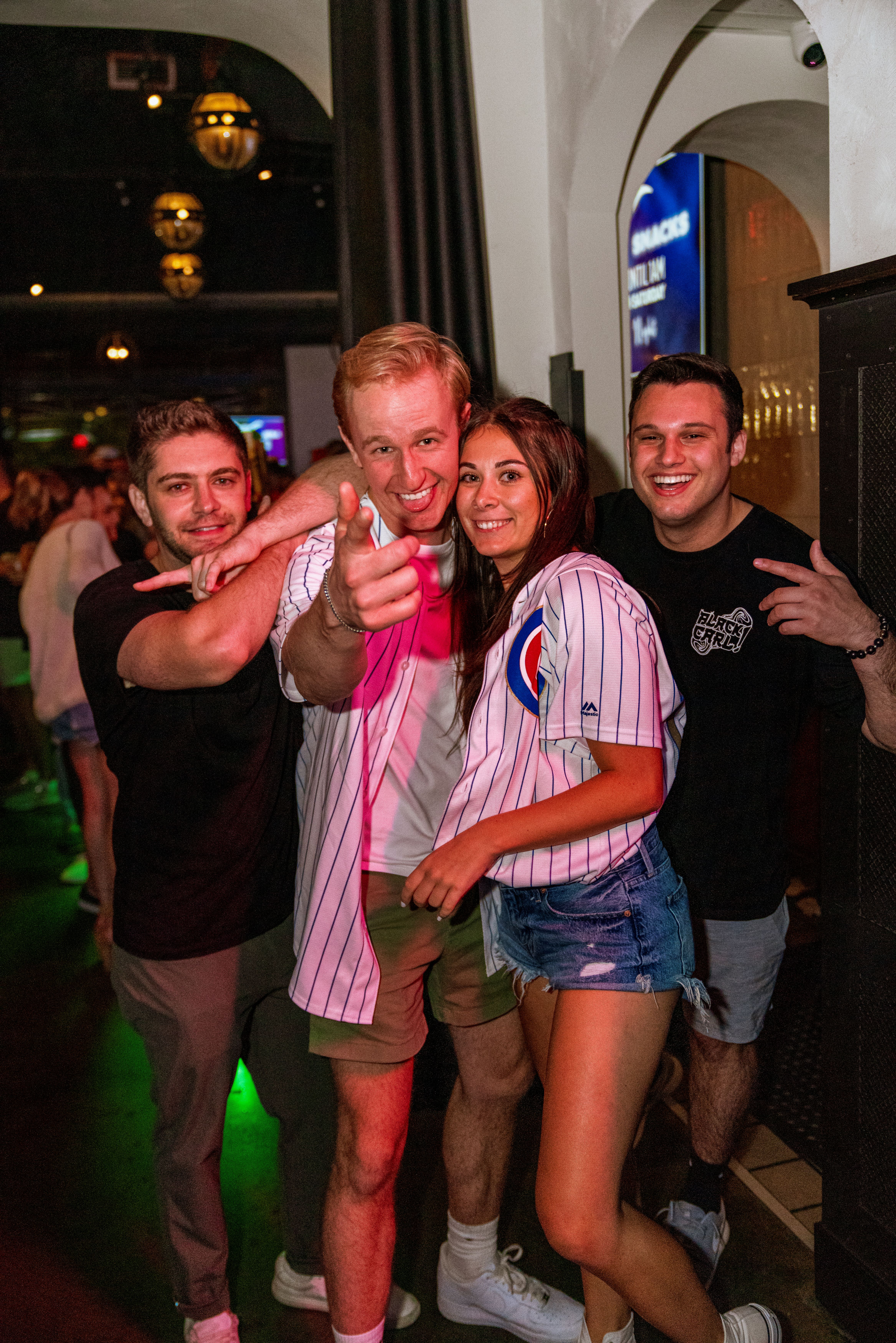 Nina Napoletano et al. posing for the camera