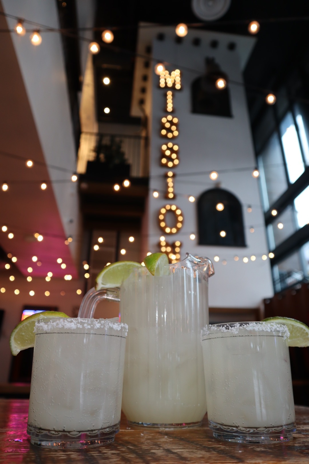 a glass cup on a counter