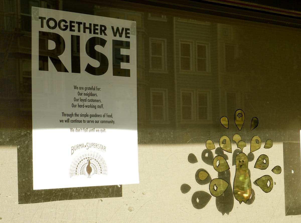 a close up of a sign