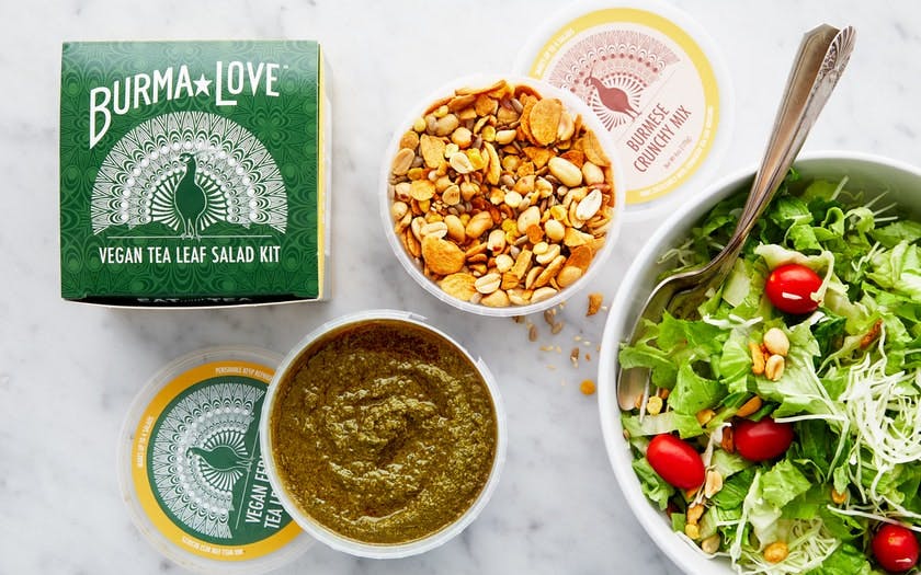 a bowl of food on a table