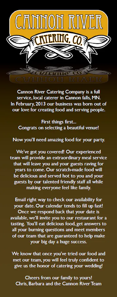 a menu of a restaurant