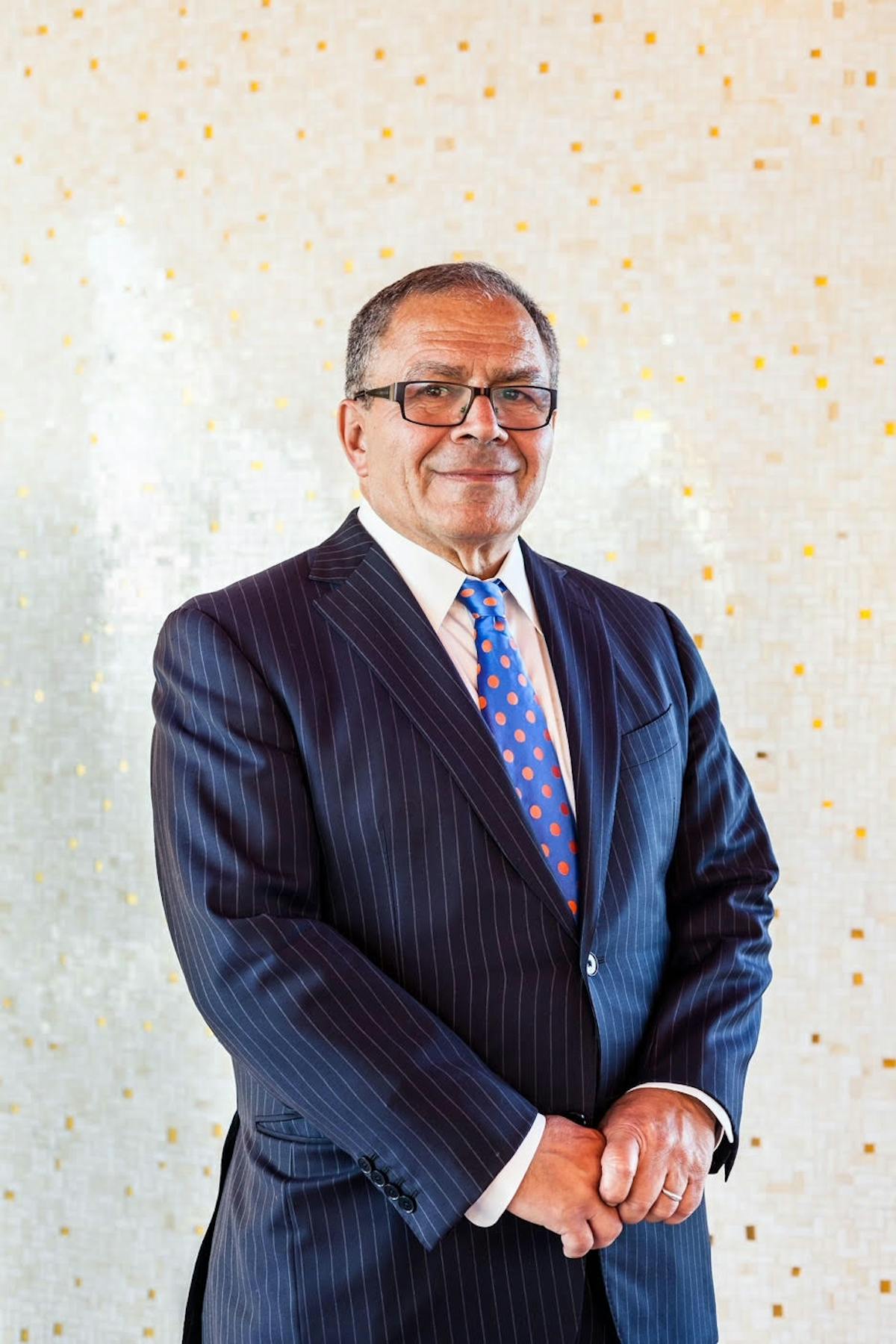 a man wearing a suit and tie