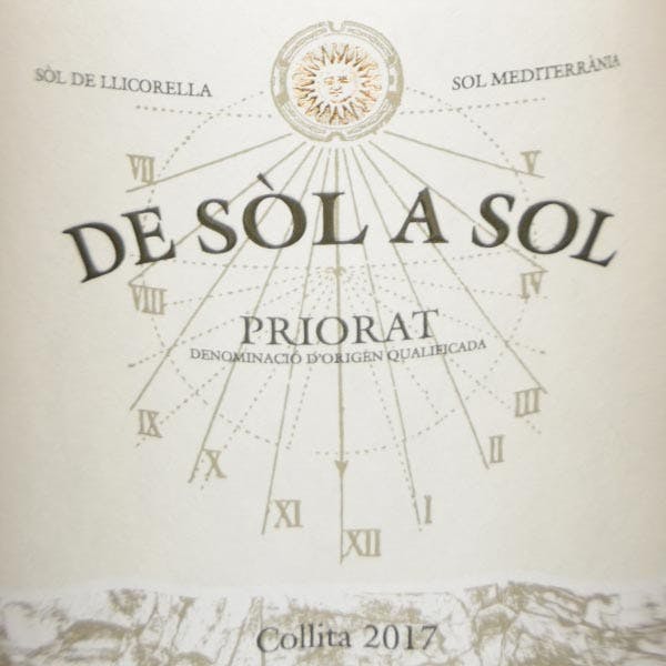 a close up of a bottle of wine